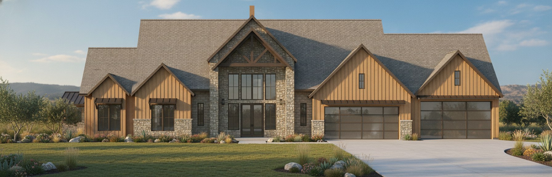 Front exterior rendering