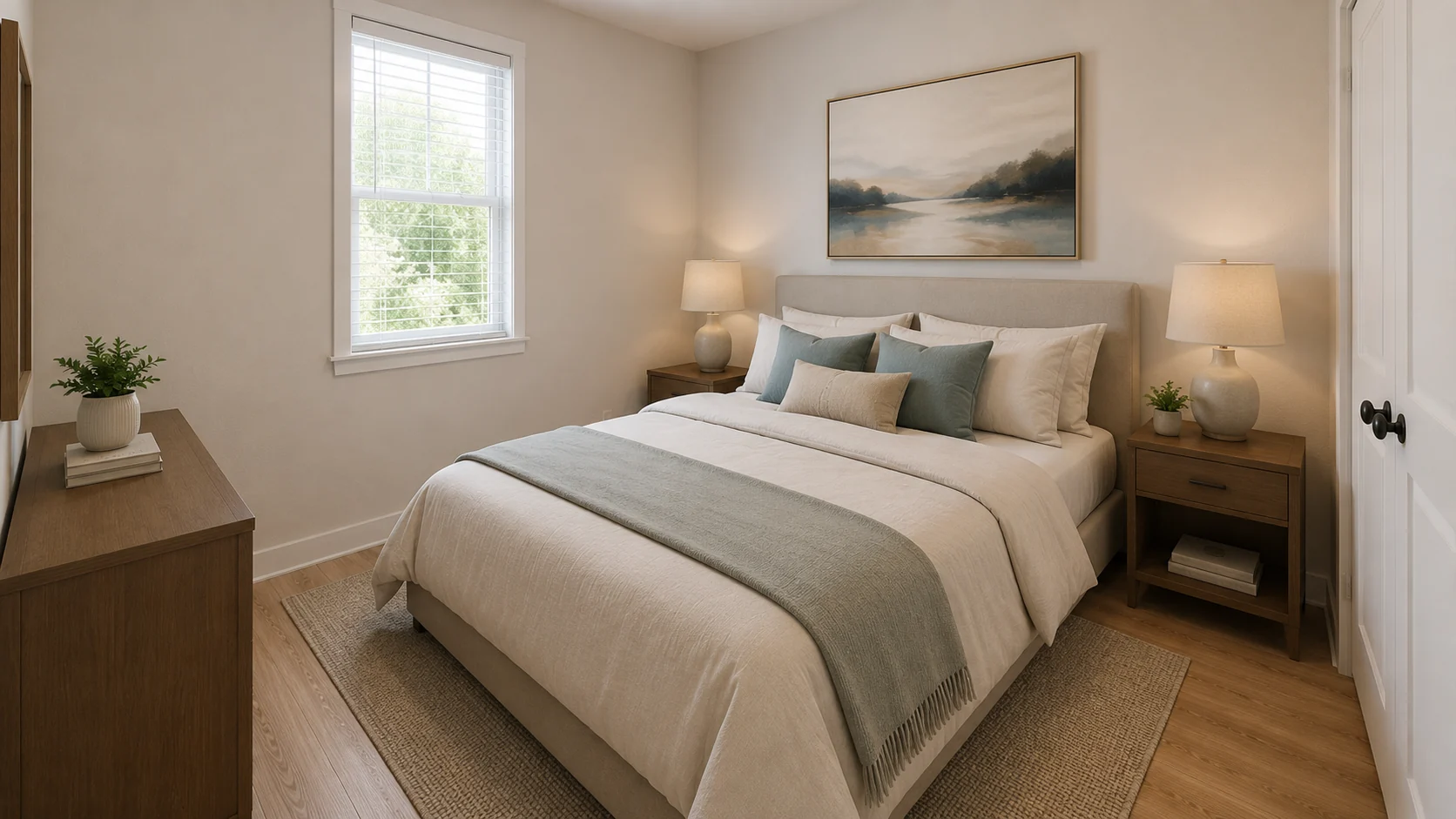 Unit interior — bedroom