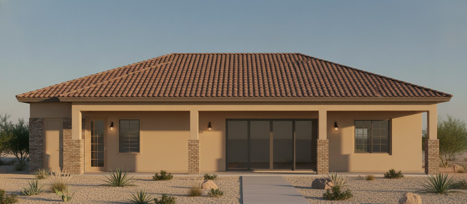 Casita exterior rendering