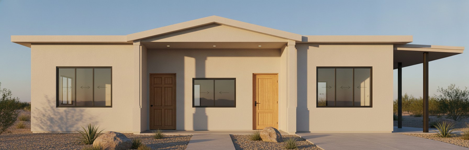 Front exterior rendering