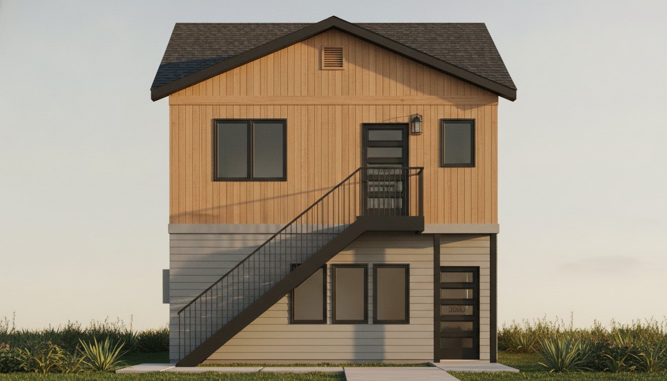 Front exterior rendering
