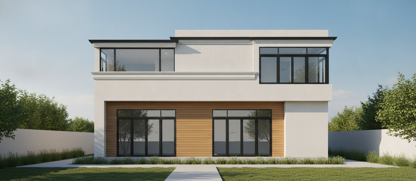 Front exterior rendering